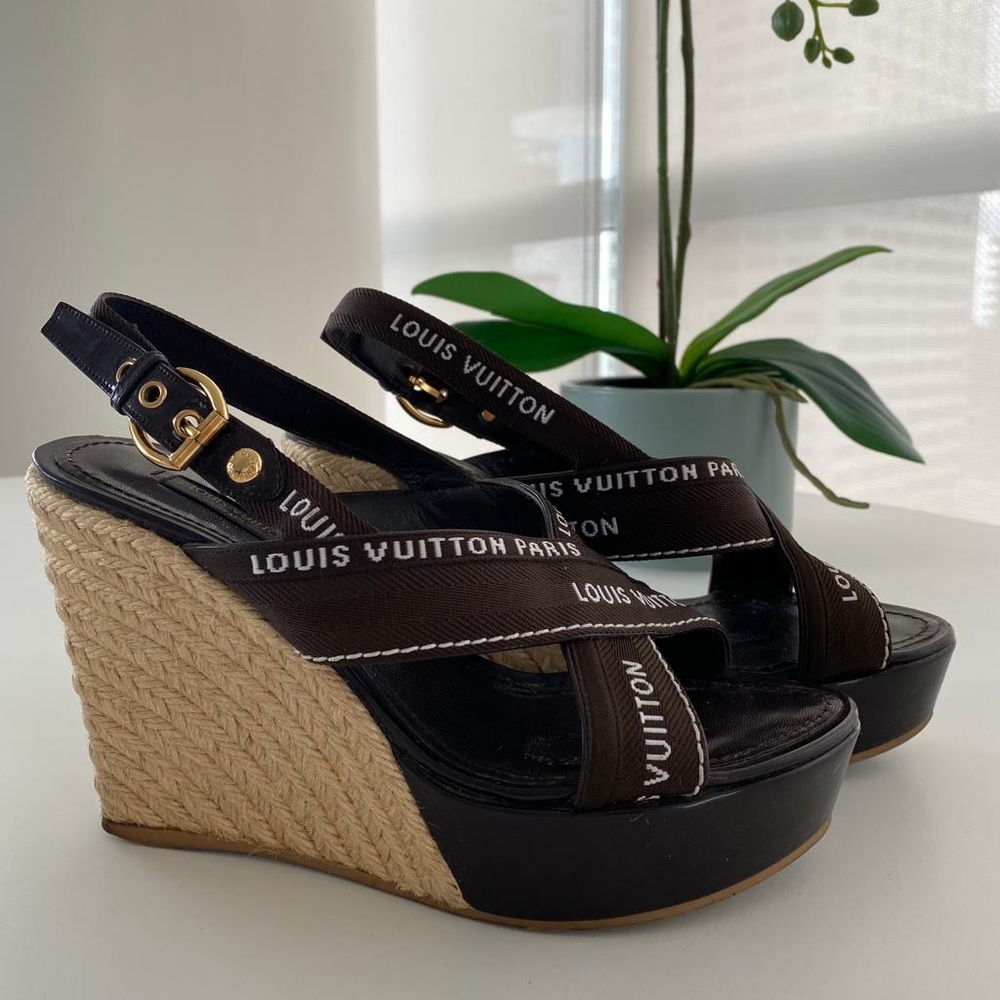 Louis Vuitton Wedge Sandals